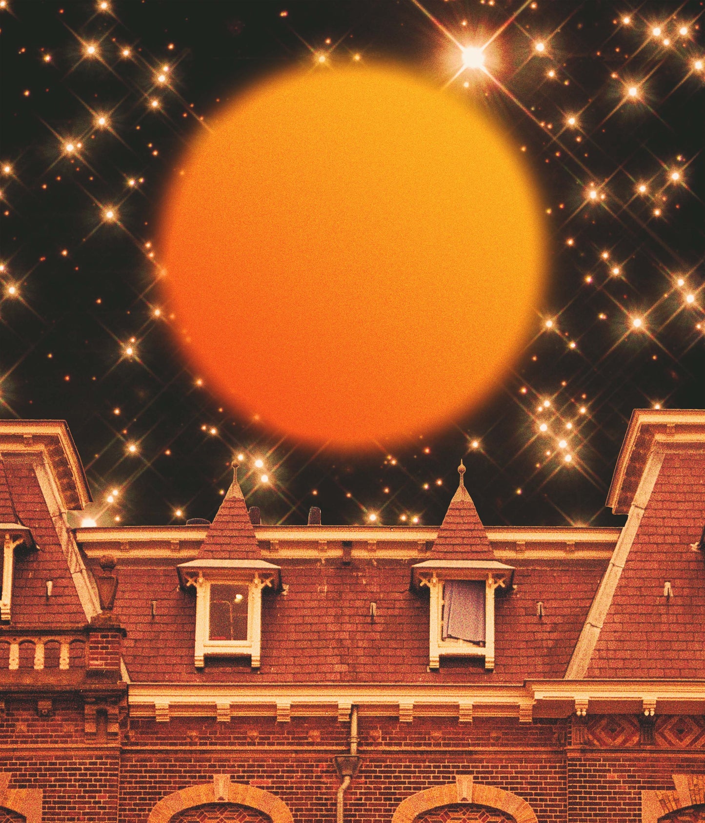 'Stars And The Rising Sun' Print | Artists Eyes Collage 5/5