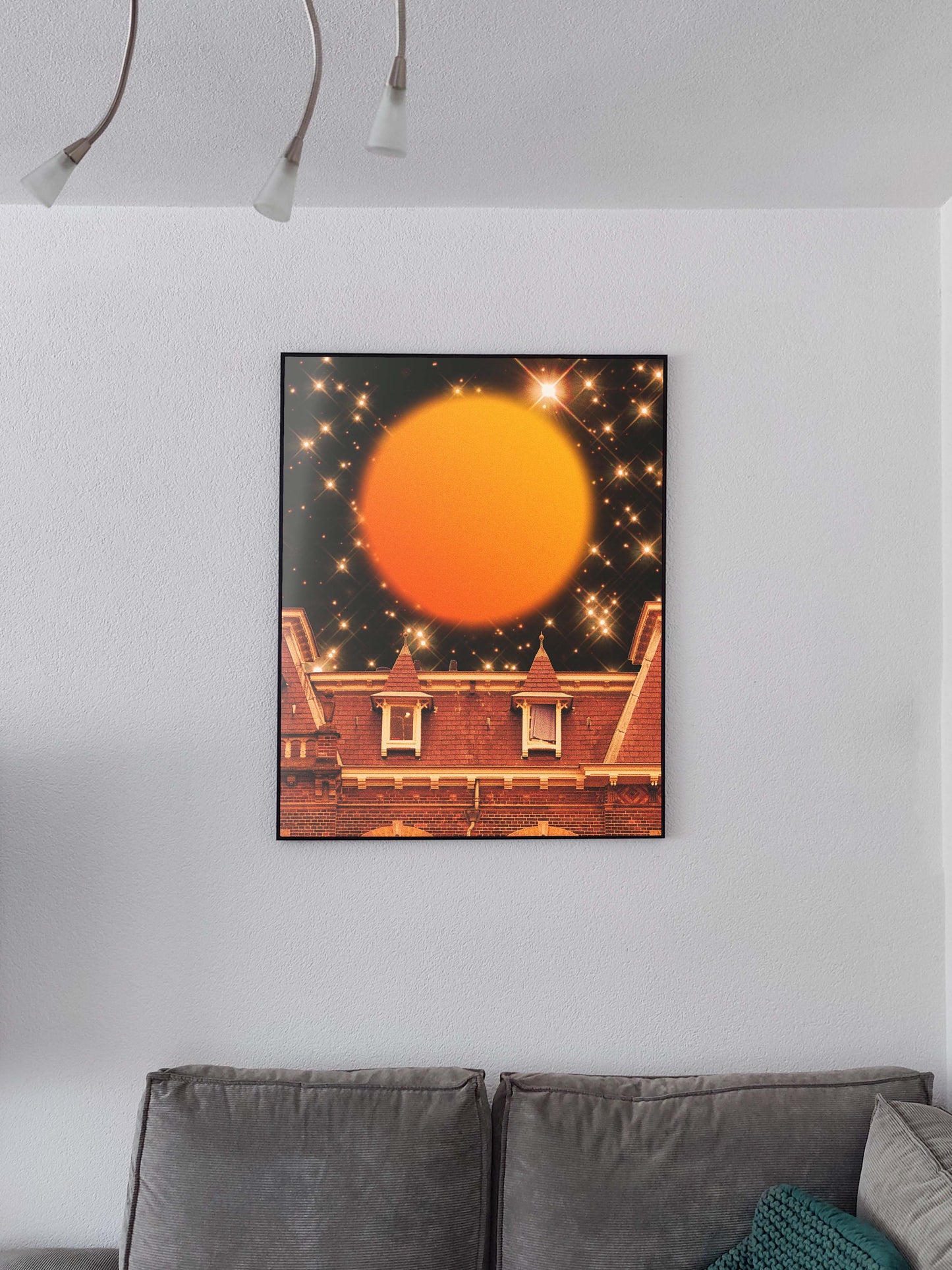 'Stars And The Rising Sun' Print | Artists Eyes Collage 5/5